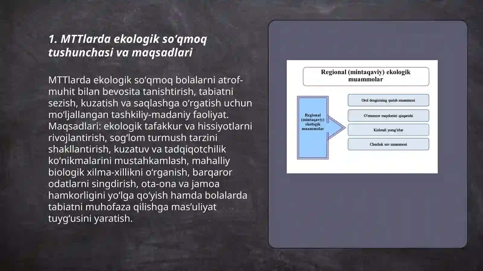 MTTlarda ekologik soʻqmoq ni tashkil etish 3