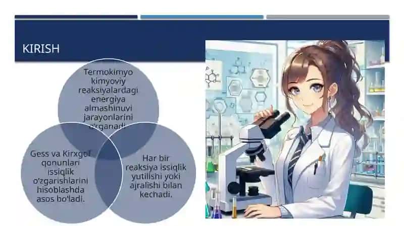 Termokimyo,Gess va Kirxgoff qonuni, Kalorimetriya 3
