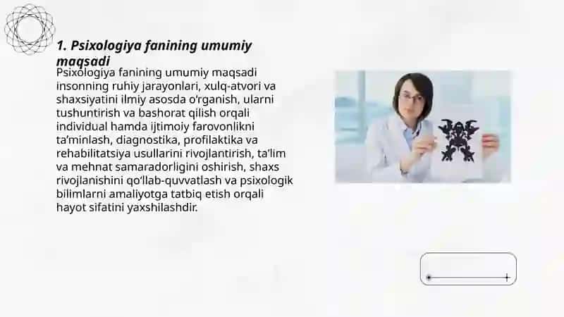 Psixologiya fanining maqsad va vazifalari 3