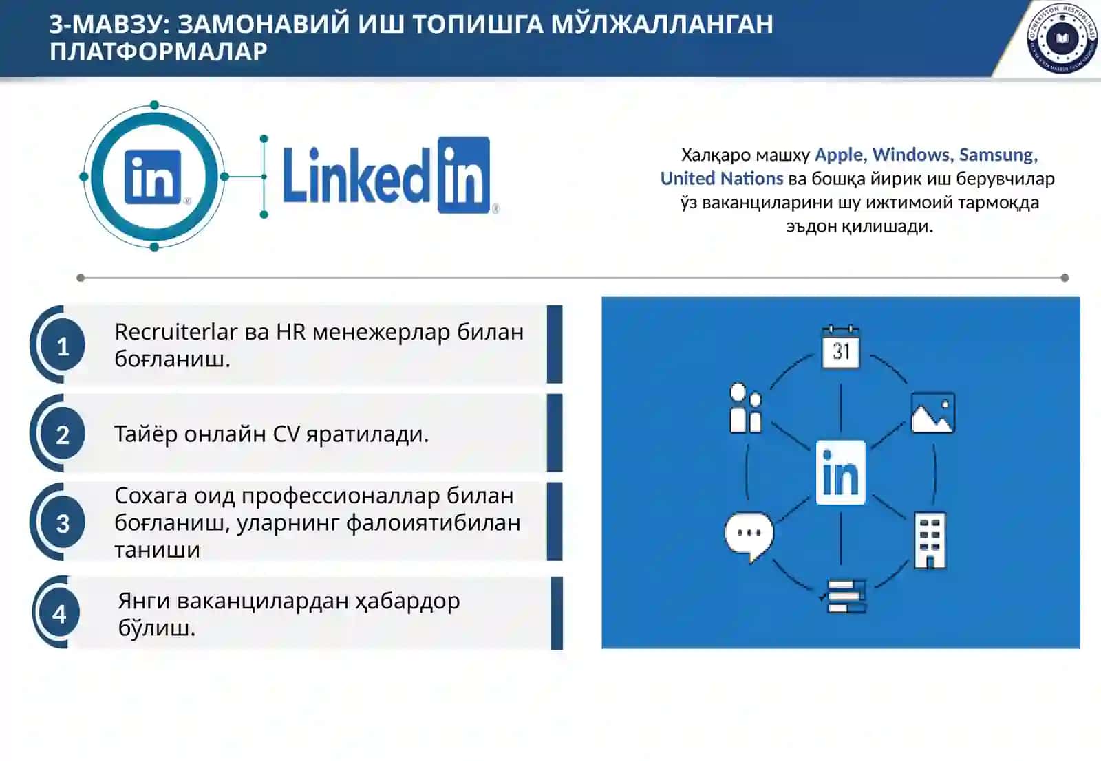 ЗАМОНАВИЙ ИШ ТОПИШГА МЎЛЖАЛЛАНГАН ПЛАТФОРМАЛАР 3