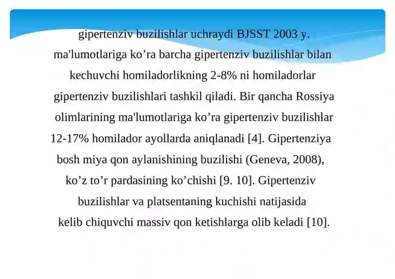 Homiladorlarda gipertenziv sindromi 3