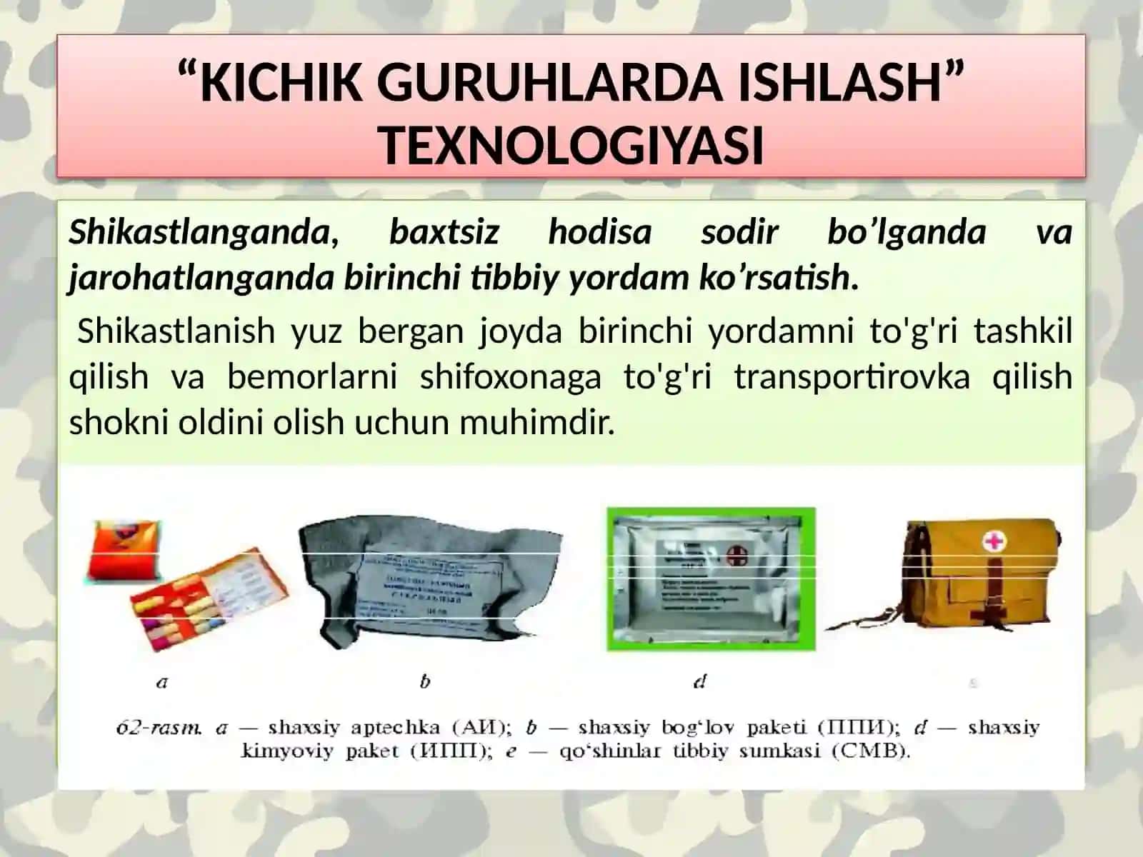 Jarohatning Turli To'g'risida 3