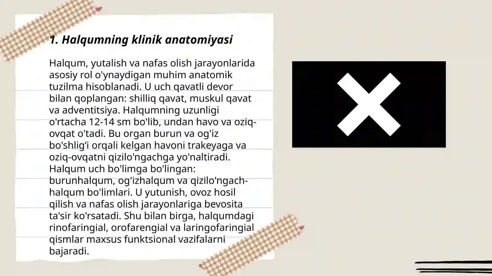 Lor a'zolarining yoshga qarab o'ziga xos tuzilishi va patologiyasi 3