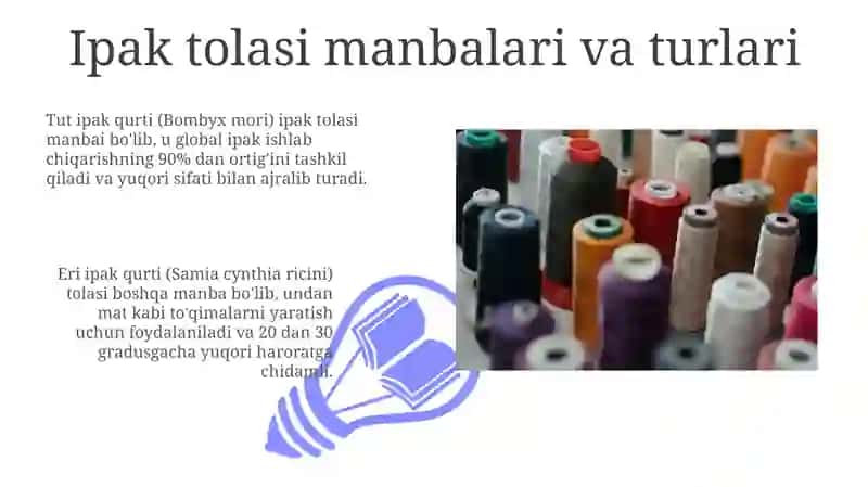 Ipak iplarini aniqlash va sinov usullari 3