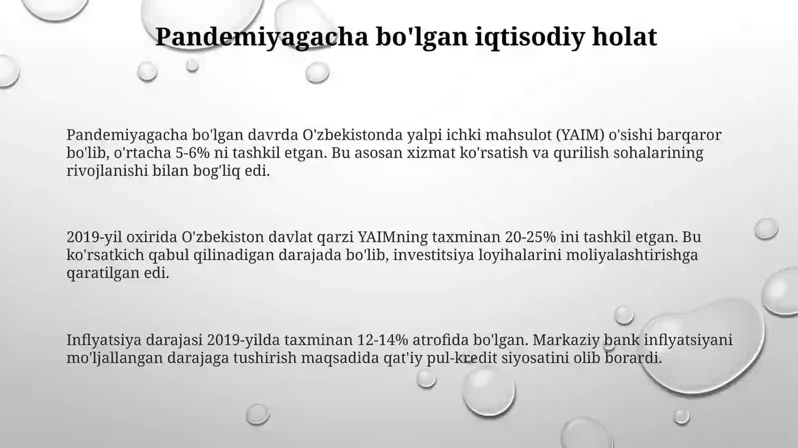 Pandemiya davrida makroiqtisodiy siyosatning o‘zgarishiva iqtisodiy barqarorlik 3