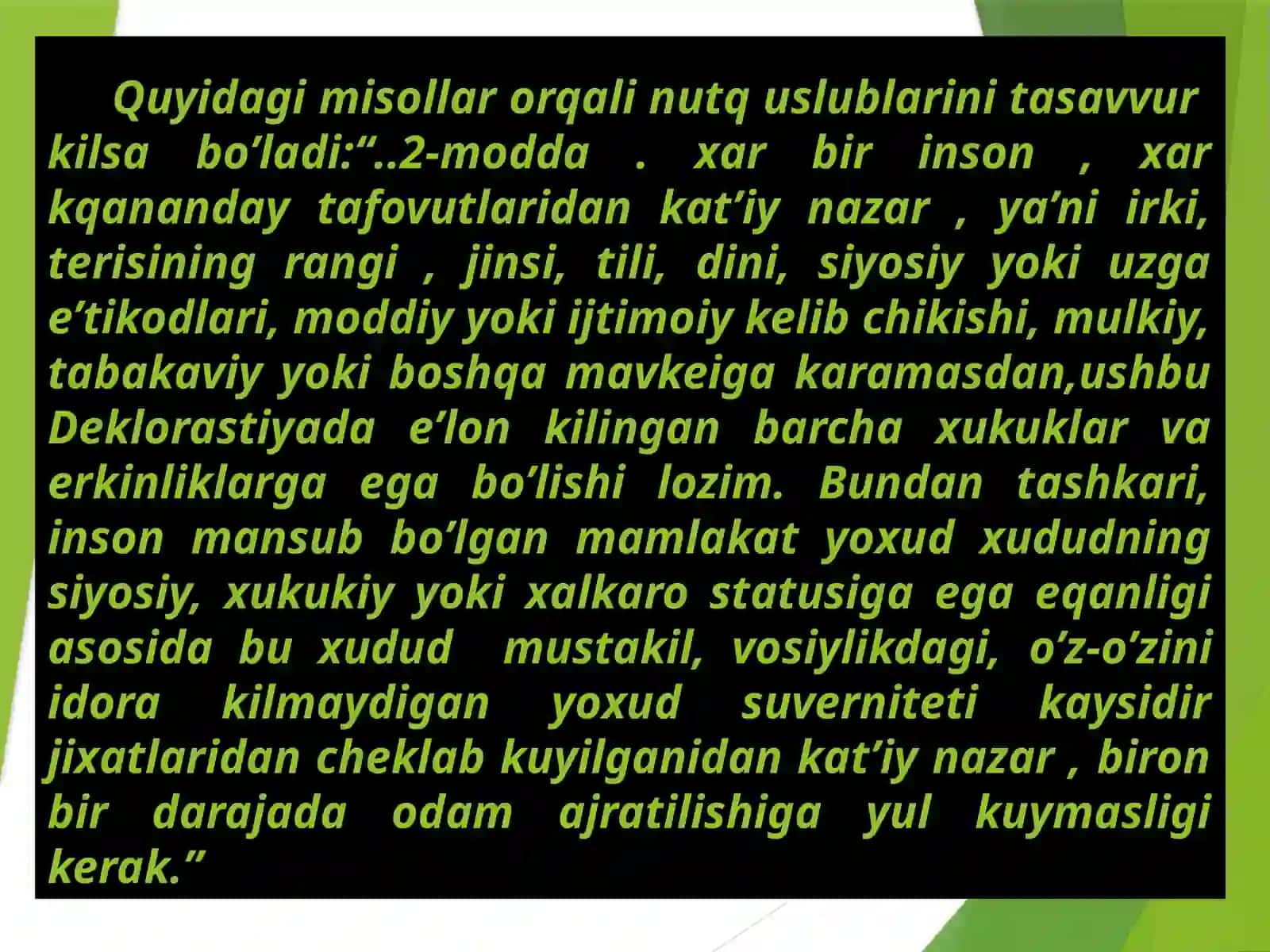 Adabiy nutq va uning uslublari 3
