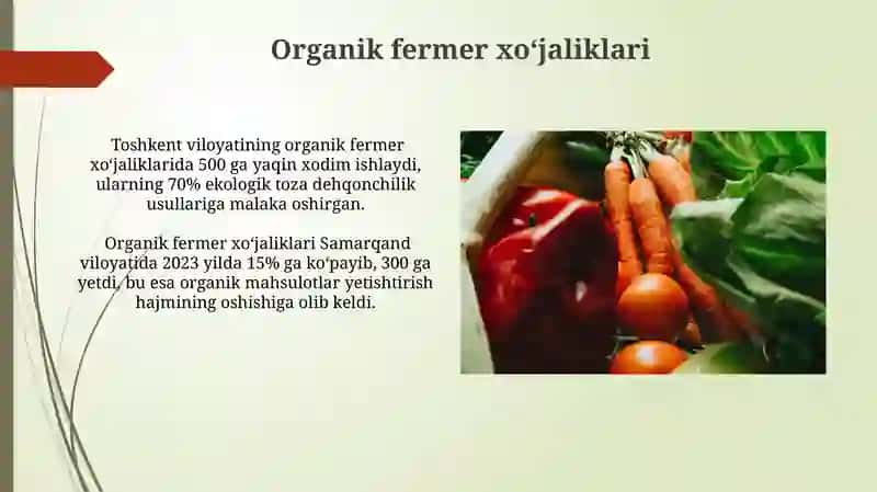 Organik O'gitlar 3