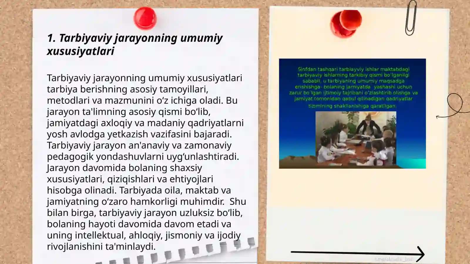 Boshlang'ich ta'lim pedagogikasi fanidan tayyorlagan taqdimot 3