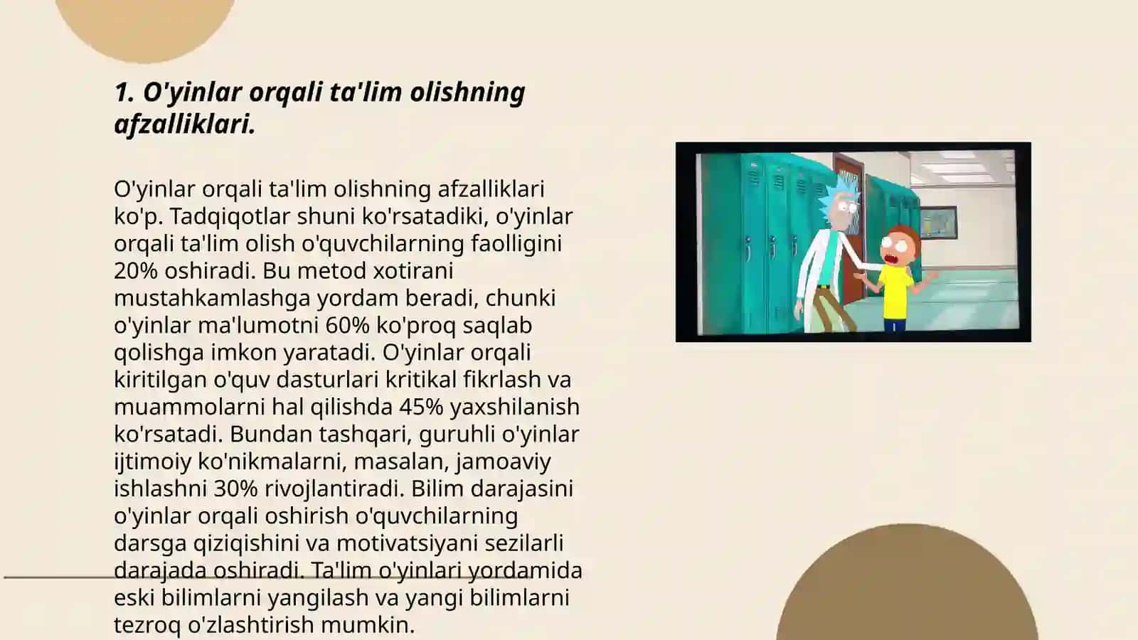 O'yin orqali o'rganish va uning pisixologik ta'siri 3