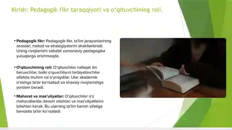 Pedagogik Fikr Taraqqiyoti 3