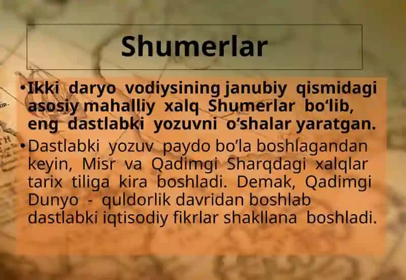 Qadimgidunyo iqtisodiy ta'limotlari 3