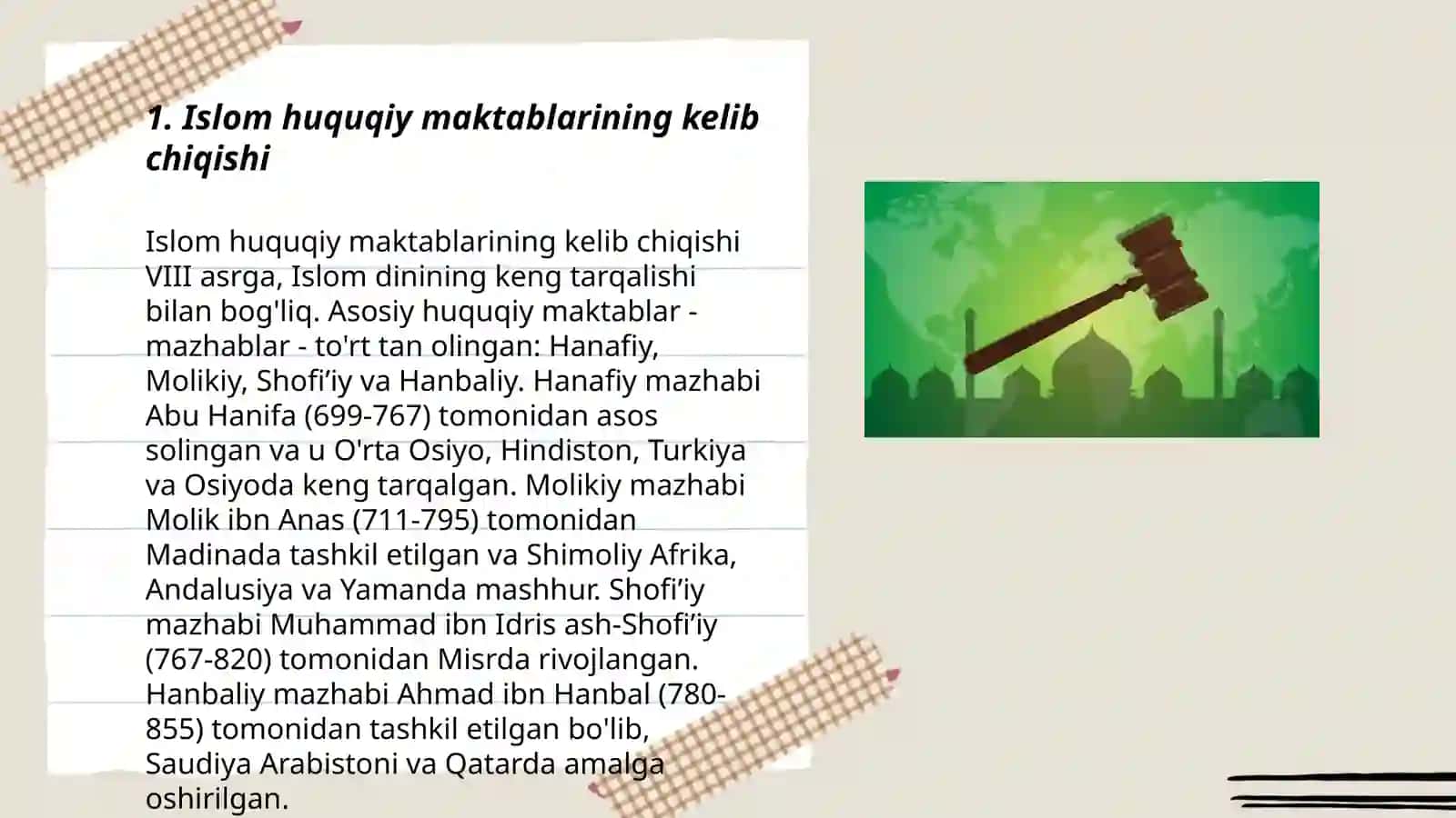 Islom fiqhiy maktablari 3