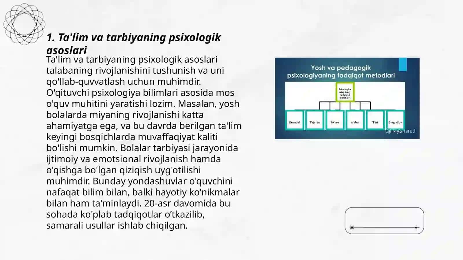 Tarbiyaviy taʼsirning psixologik asoslari 3