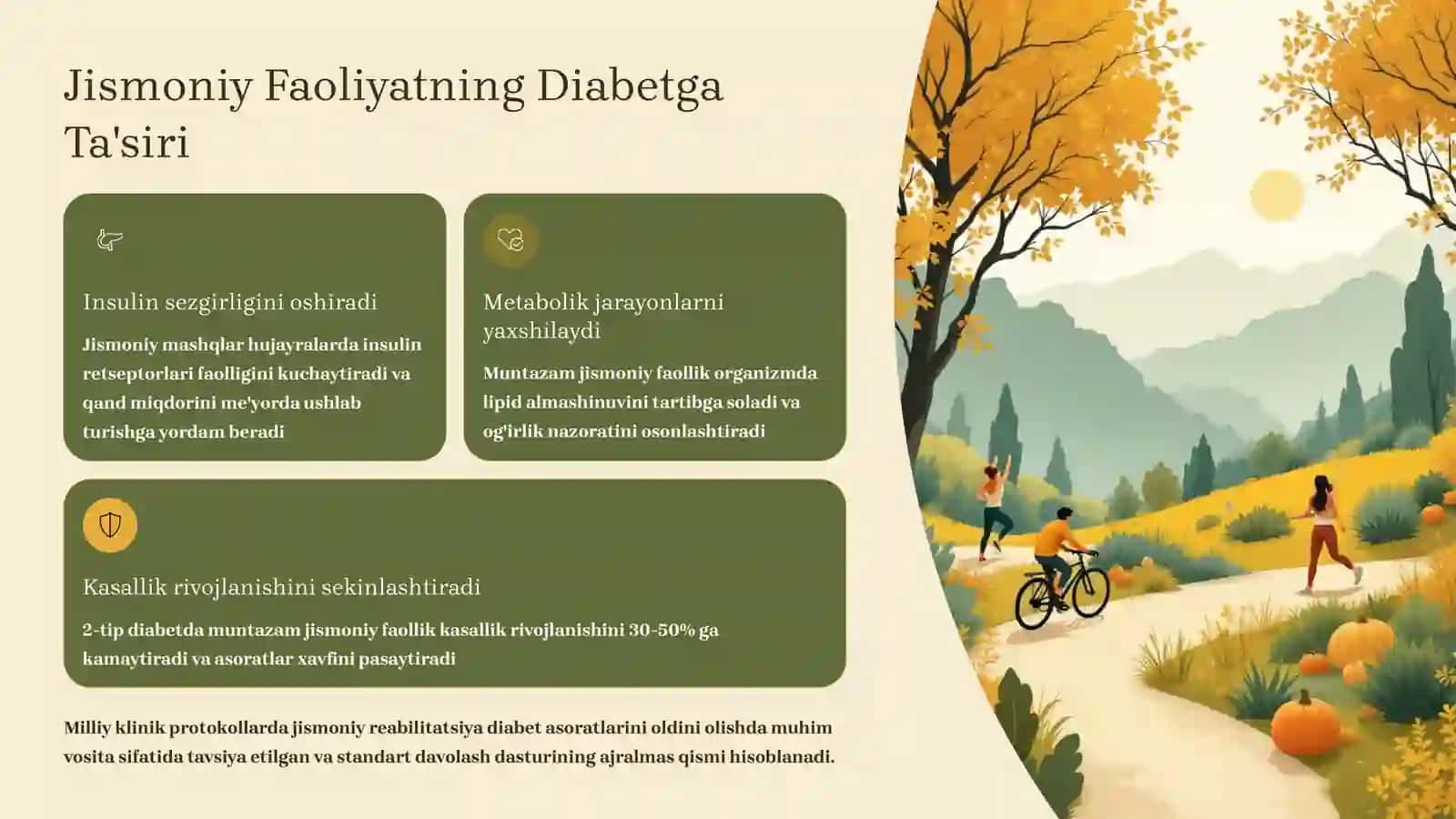 Jismoniy Reabilitatsiya: Qandli Diabet Asoratlarining Profilaktikasi Vositasi 3