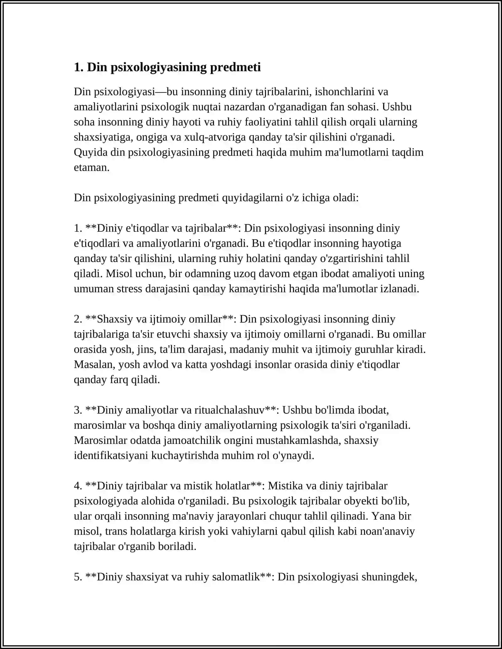 DIN PSIXOLOGIYASINING PREDMETI,TARIXI VA VAZIFALARI 3