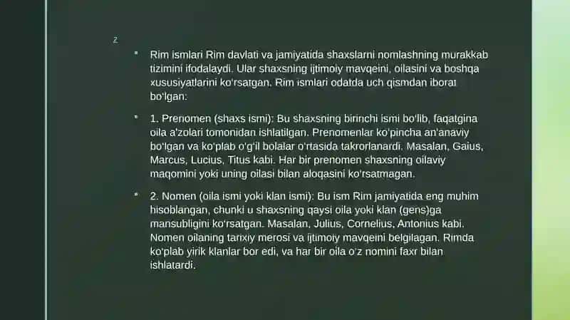 Rim ismlari va Vizantiya Tibbiyoti va Numizmatikasi 3