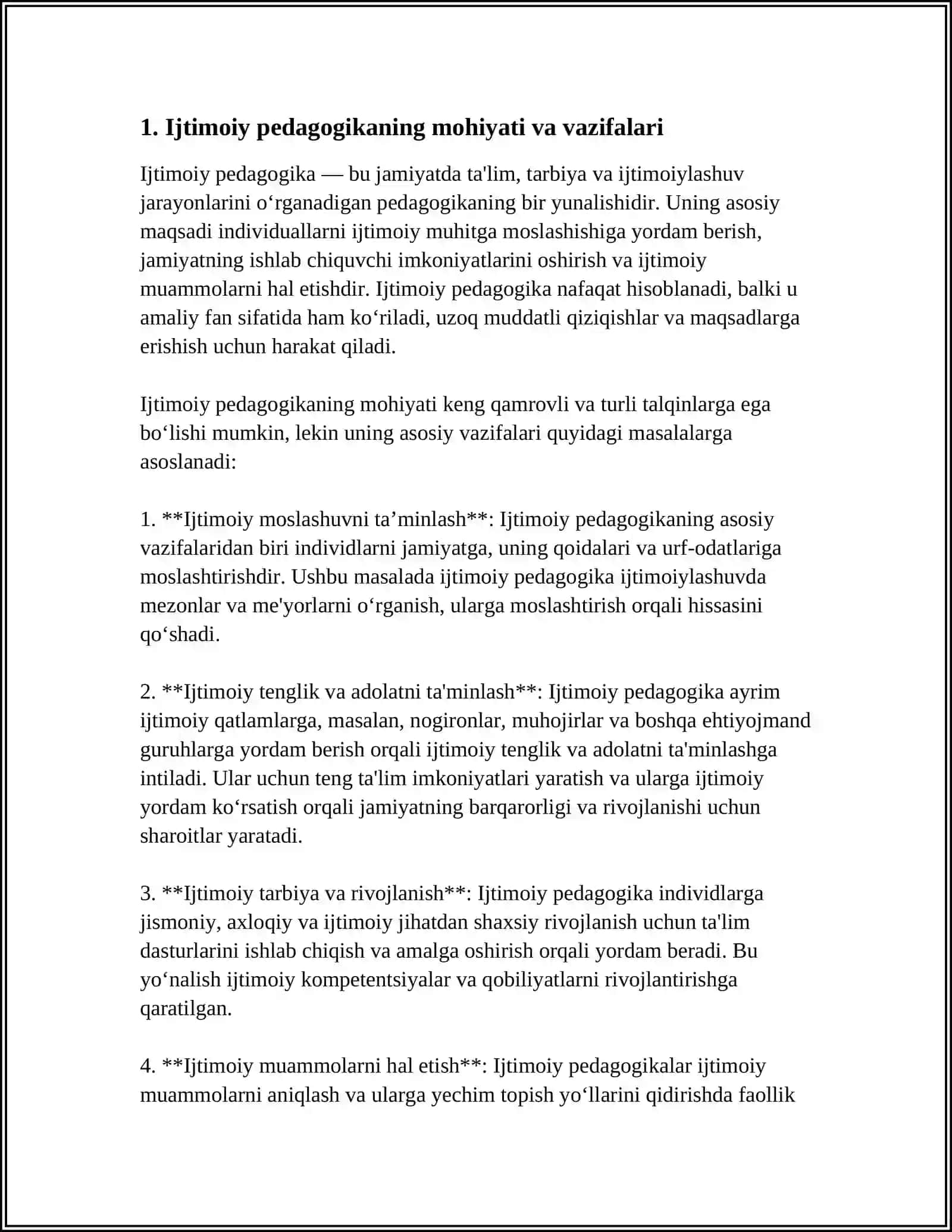 Ijtimoiy Pedagogning Kasbiy Faoliyati 3