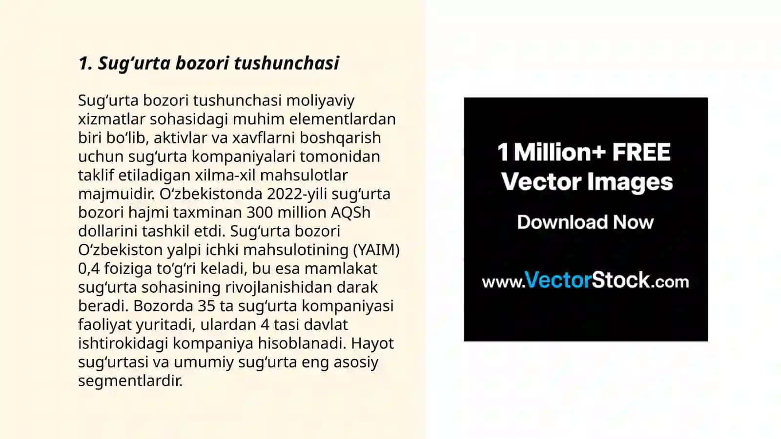 Sugʻurta bozori tushunchasi va uning ishtirokchilari 3