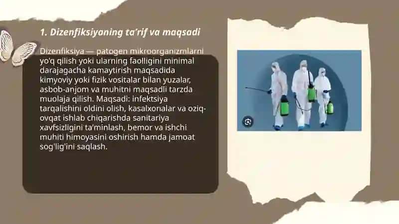 Dizenfeksiya tasnifi 3
