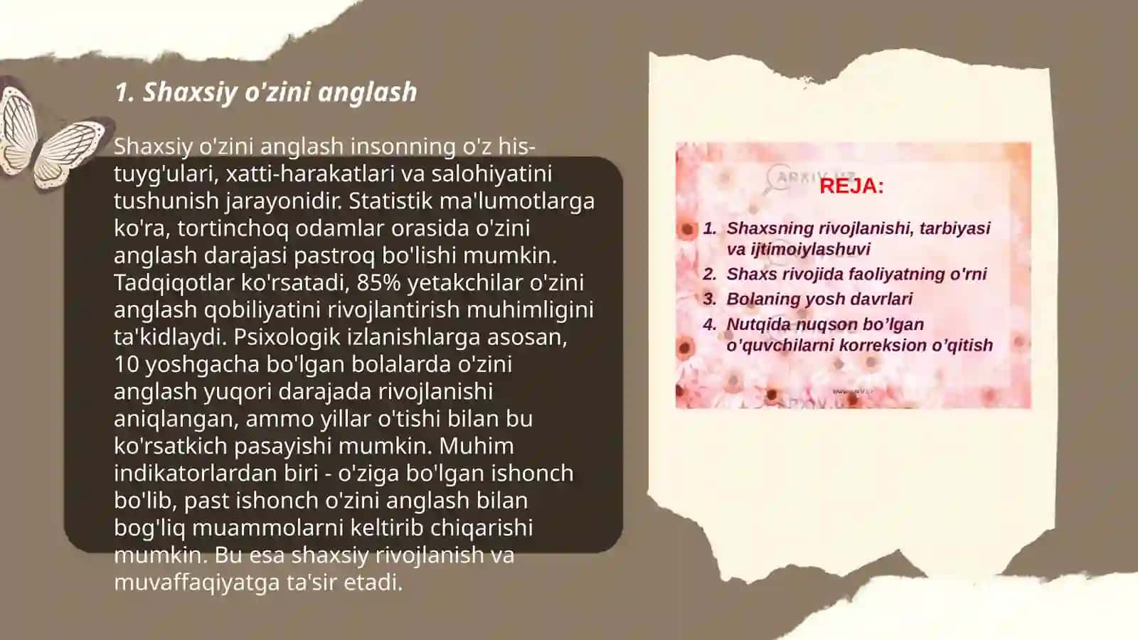 Shaxsning men kontsepsiyasi 3