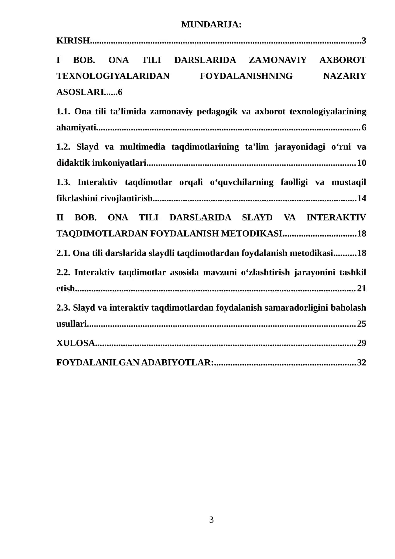 Ona tili darslarida slayd va interaktiv taqdimotlar yordamida mavzuni o‘zlashtirish 3