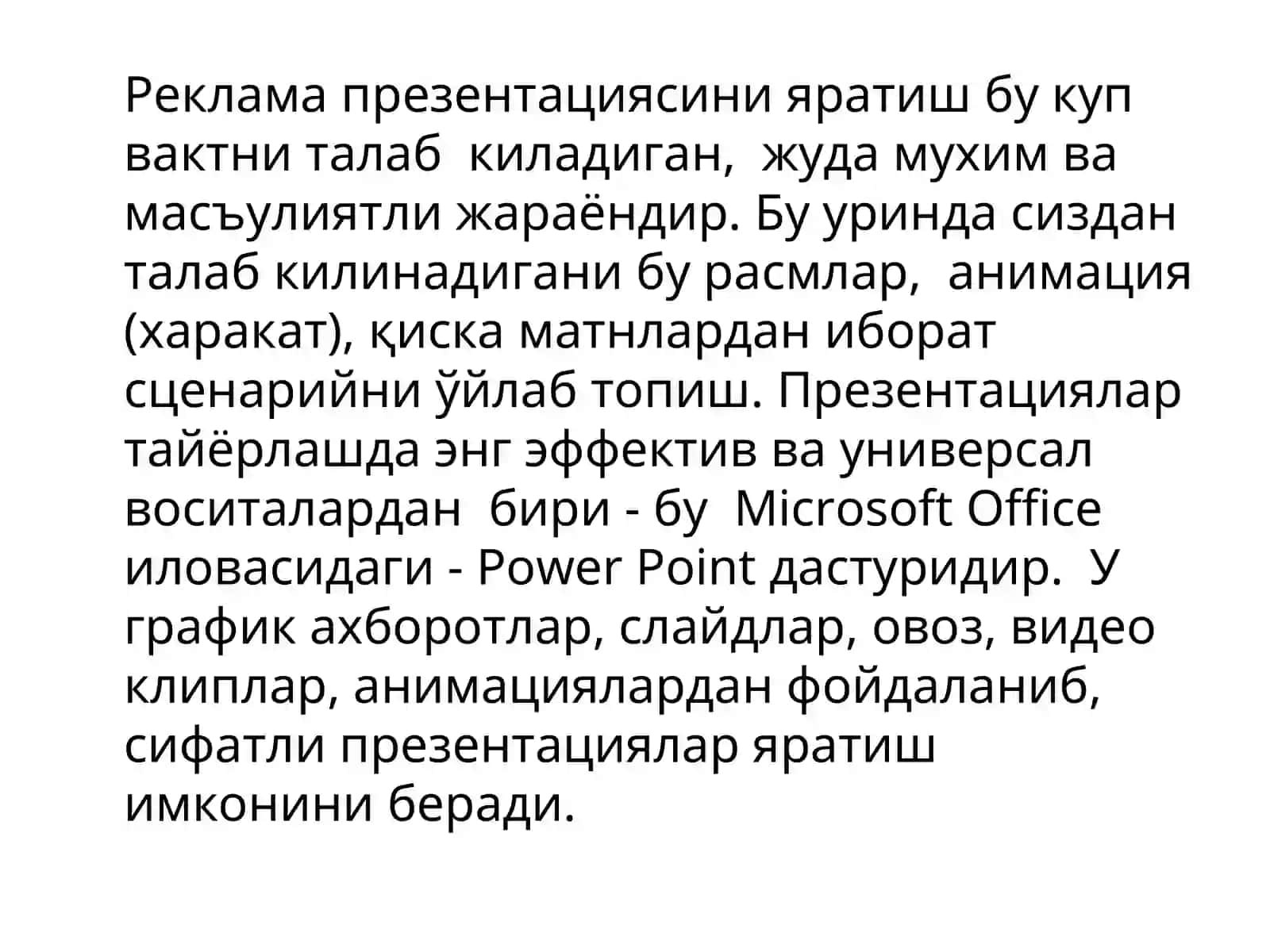 Презентацияларни яратиш дастурлари 3