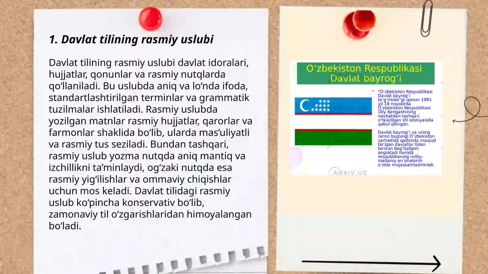 Davlat tili uslublari haqida maqolalarga taqriz 3