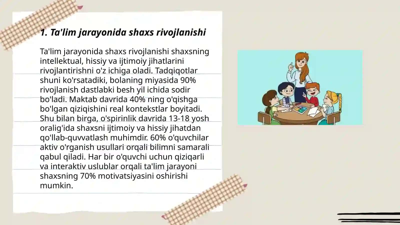 Ta'lim va tarbiya psixologiyasi 3