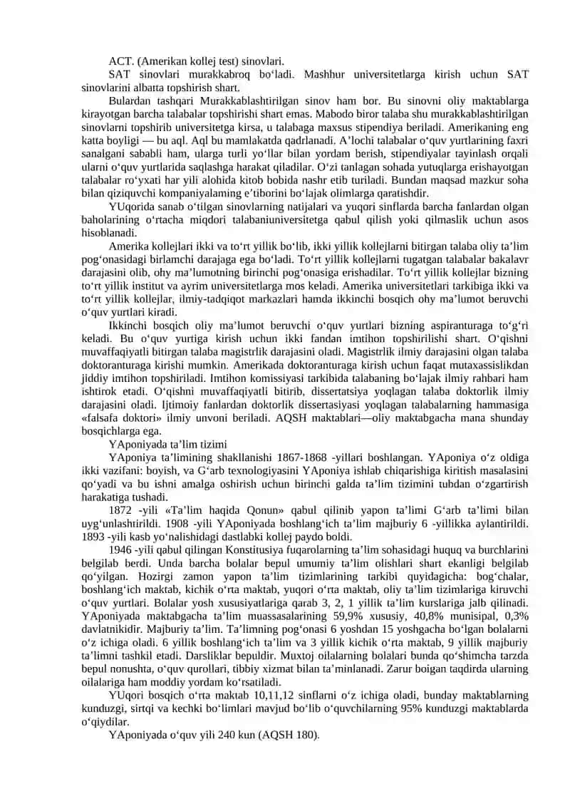 IQTISODIY RIVOJLANGAN DAVLATLARDA TA’LIM TIZIMI 3