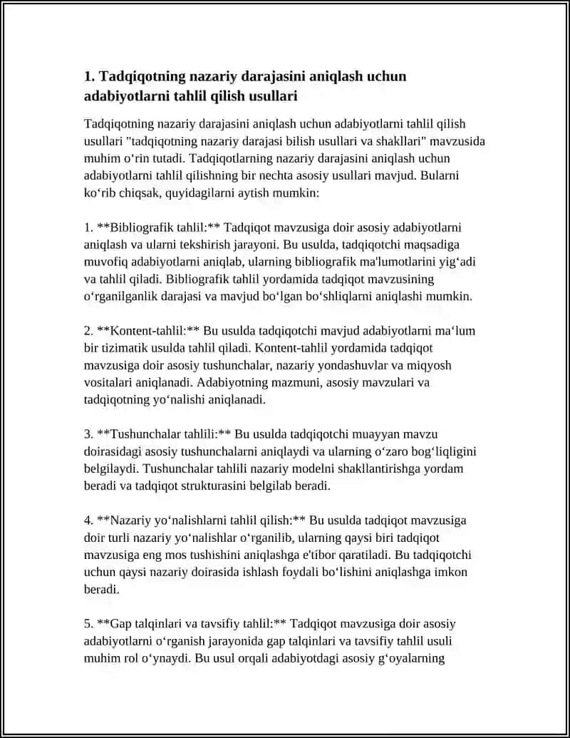 TADQIQOTNING NAZARIY DARAJASINI BILISH USULLARI VA SHAKLLARI 3