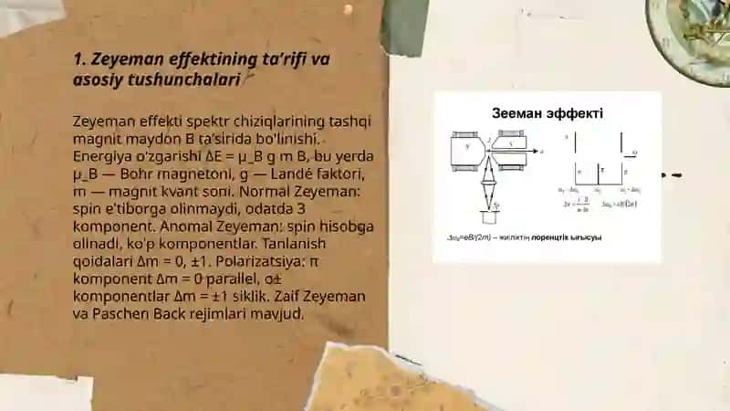 Zeyeman effektlari 3