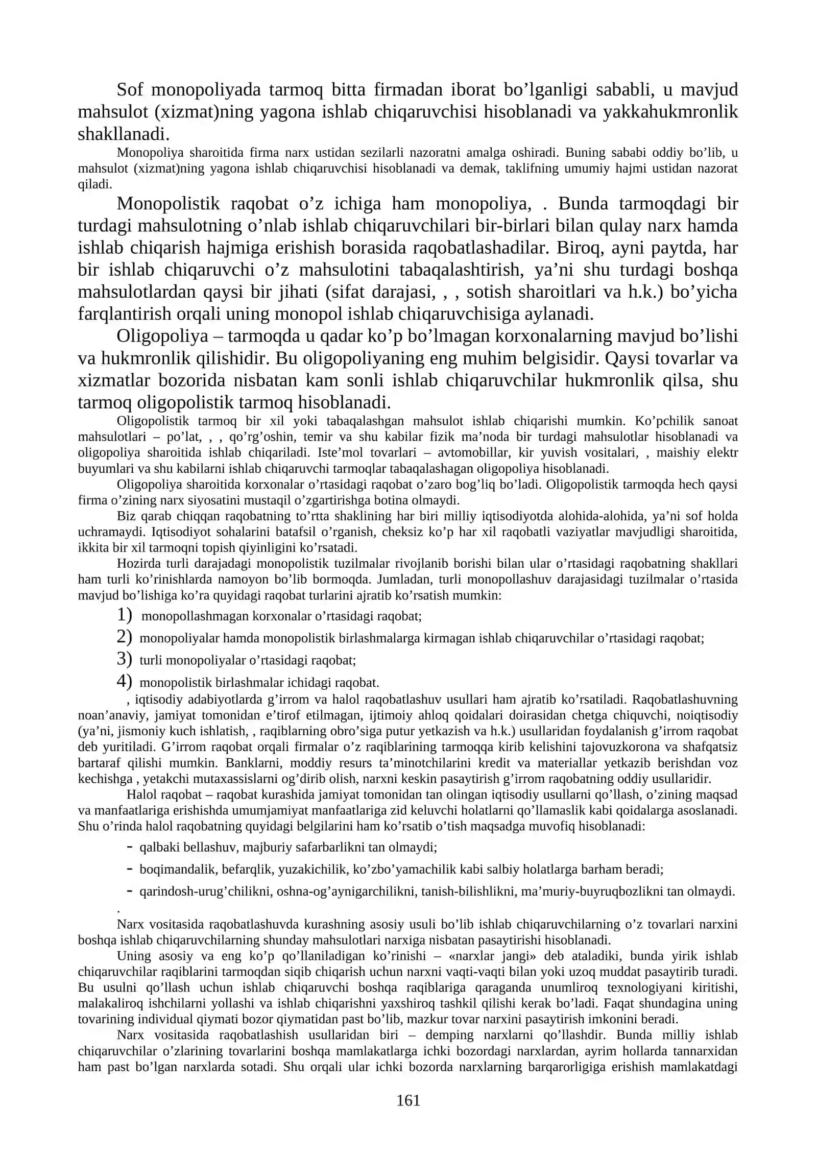 Raqobat va Monopoliya 3