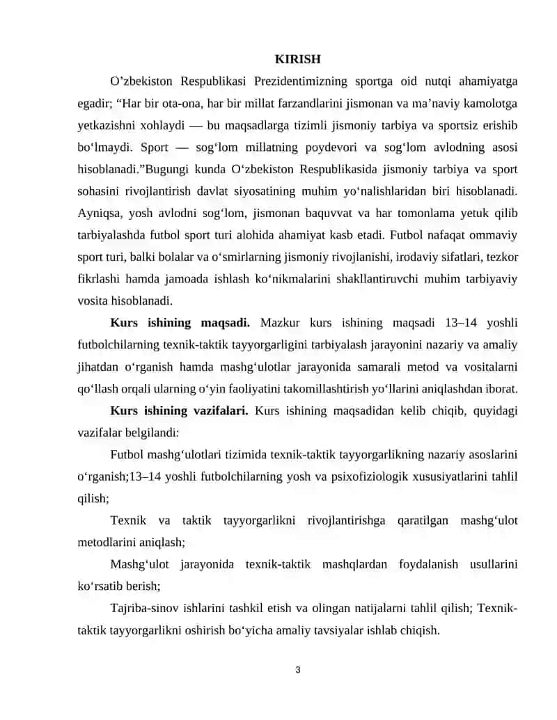 13-14 yoshli futbolchilarning texnik-taktik harakatlarini tarbiyalash samaradorligi 3