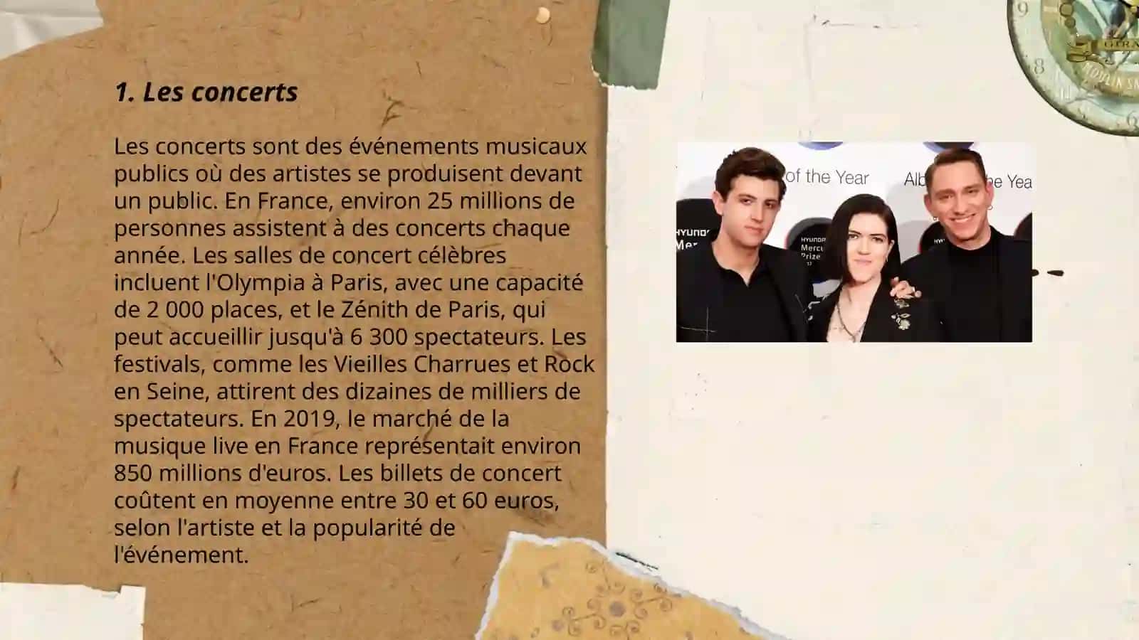 Les sorties 3