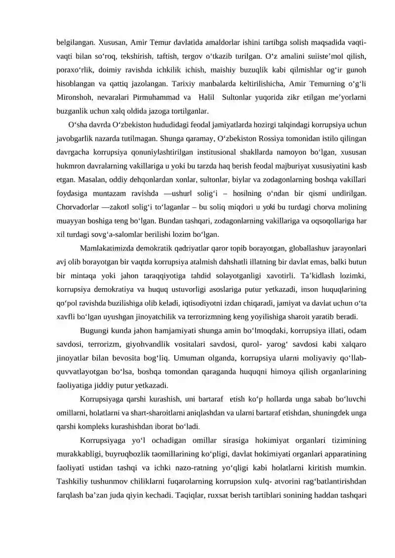 Korrupsiyaga qarshi kurashish bo’yicha xalqaro tajribalar 3