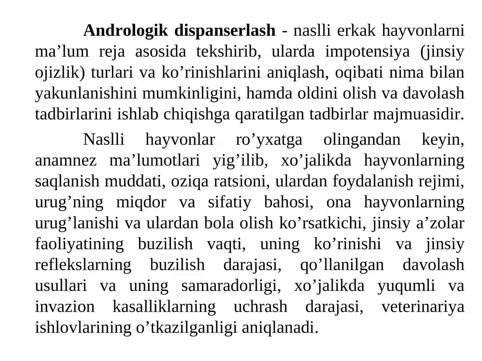 15-ma’ruza:Veterinariya andrologiyasiasoslari 3
