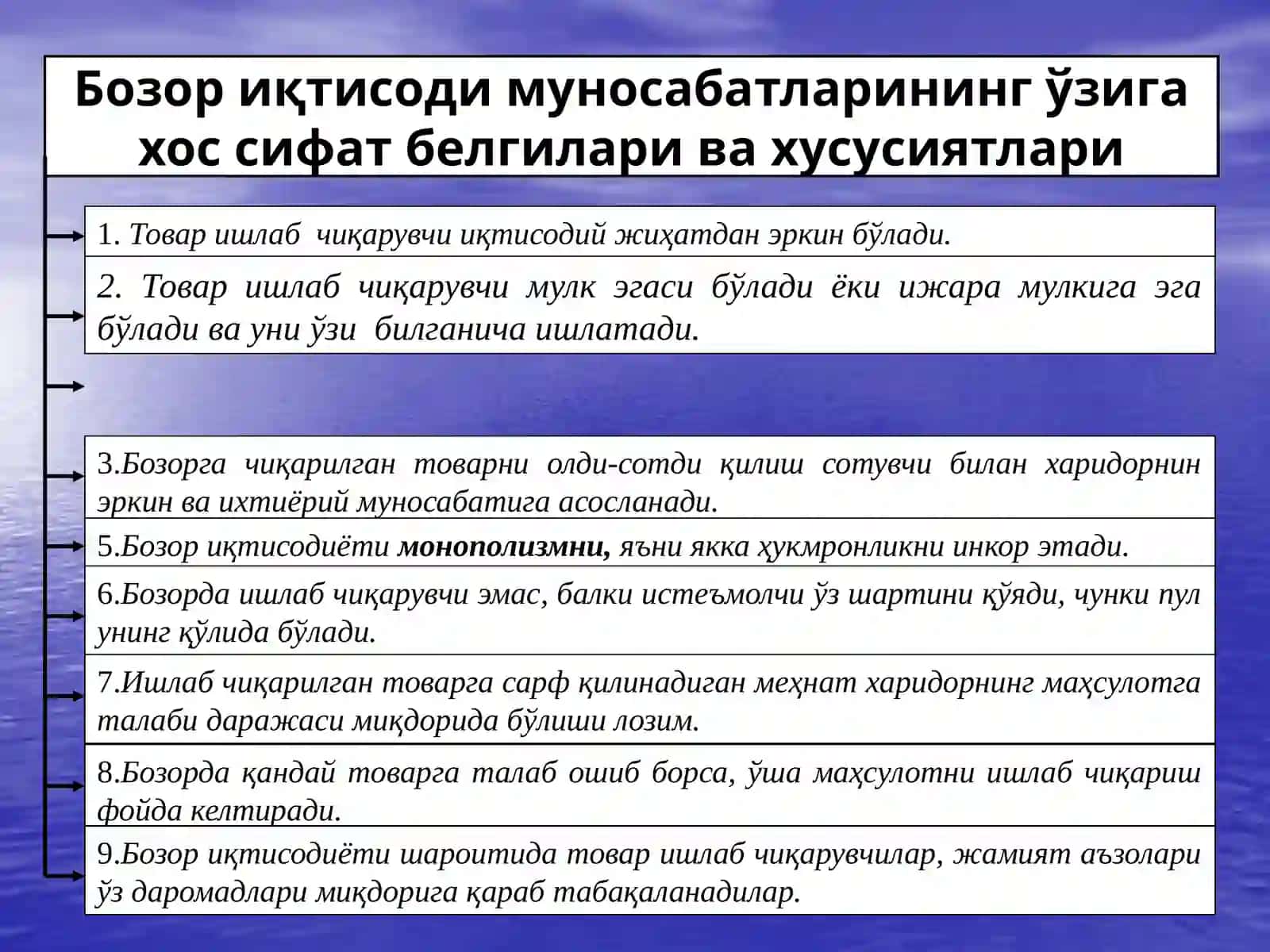 Mustaqillik yillarida O‘zbekistondagi ijtimoiy-iqtisodiy o‘zgarishlar 3