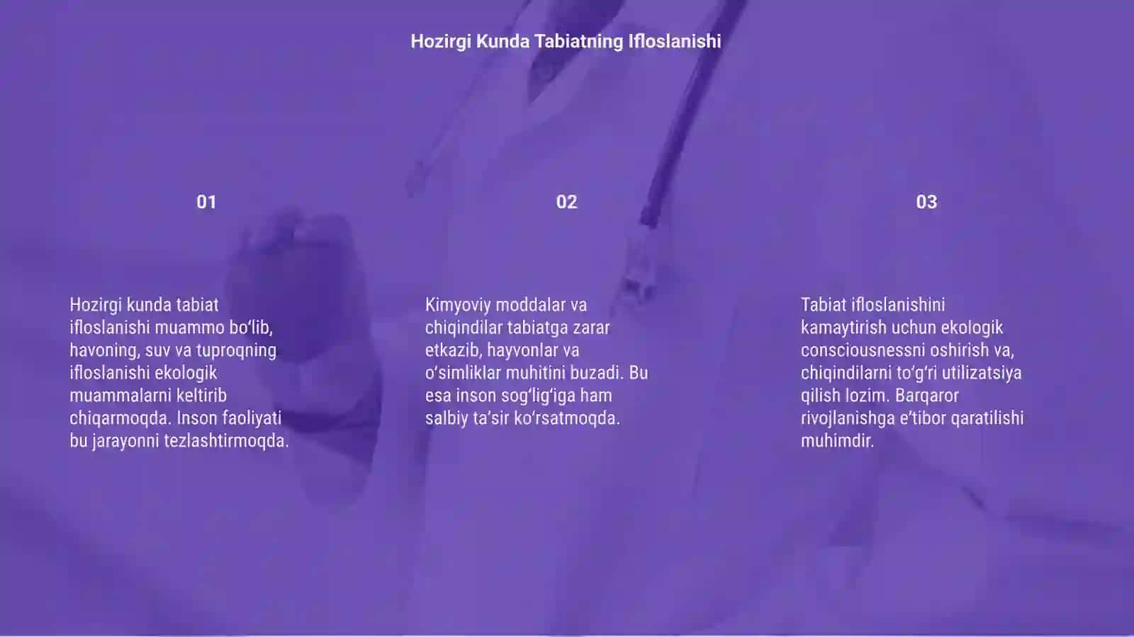 Hozirgi Kunda Tabiatning Ifloslanishi 3
