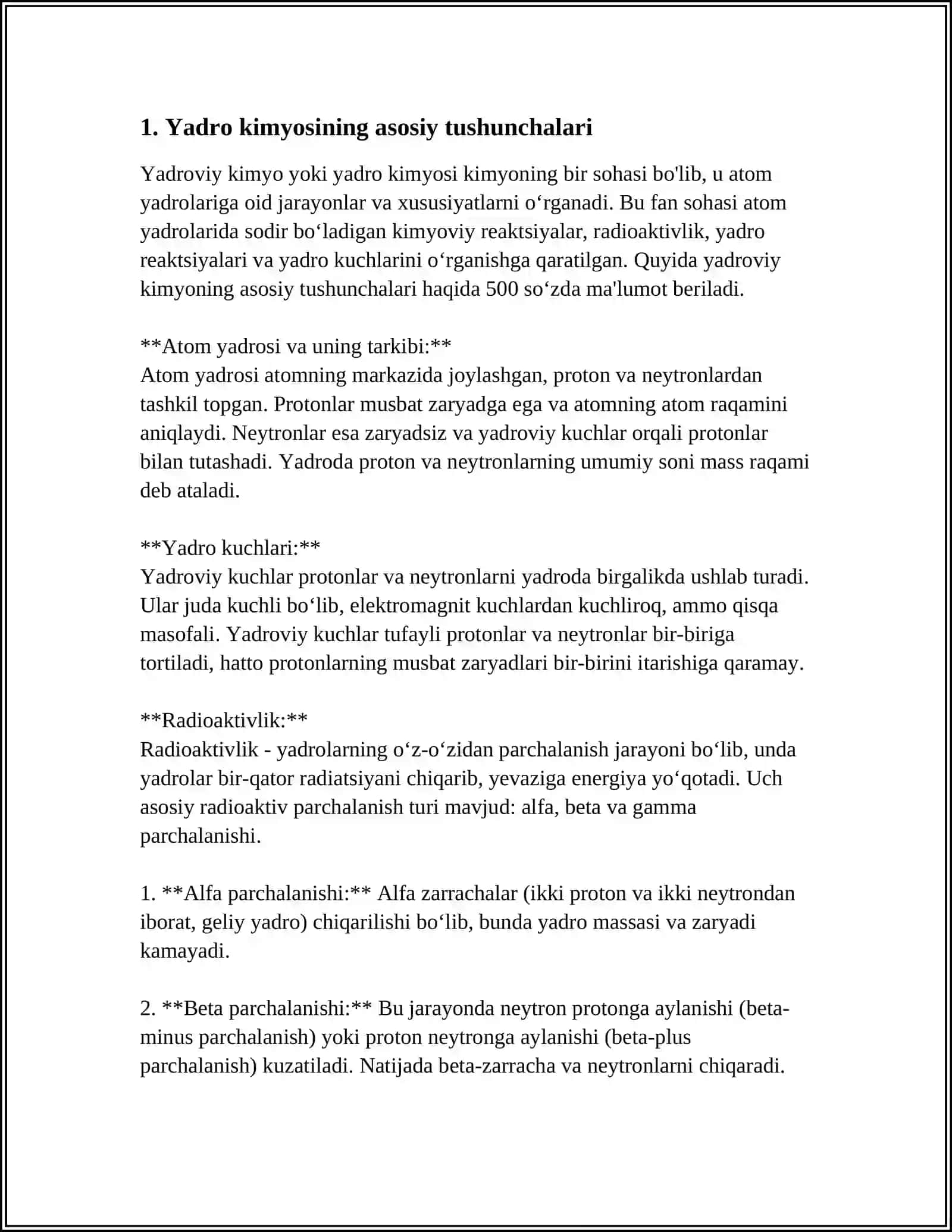 YADRO KIMYOSI VA UNING TIBBIYOTDAGI AHAMIYATI 3