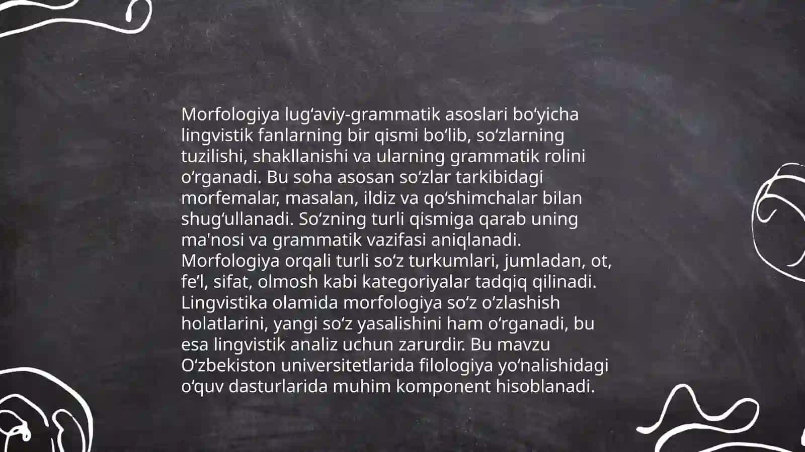 Morfologiyaning Lug‘aviy-Grammatik Asoslari 3