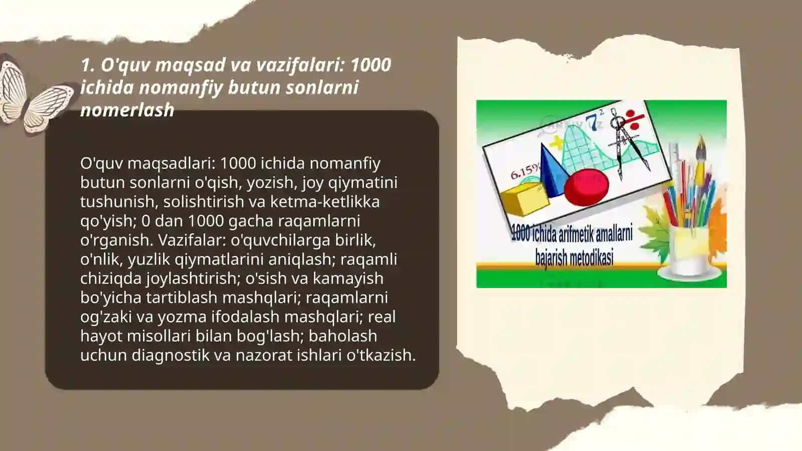 1000 ichida va ko'p xonali nomanfiy butun sonlarni nomerlashga o'rgatish metodikasi 3