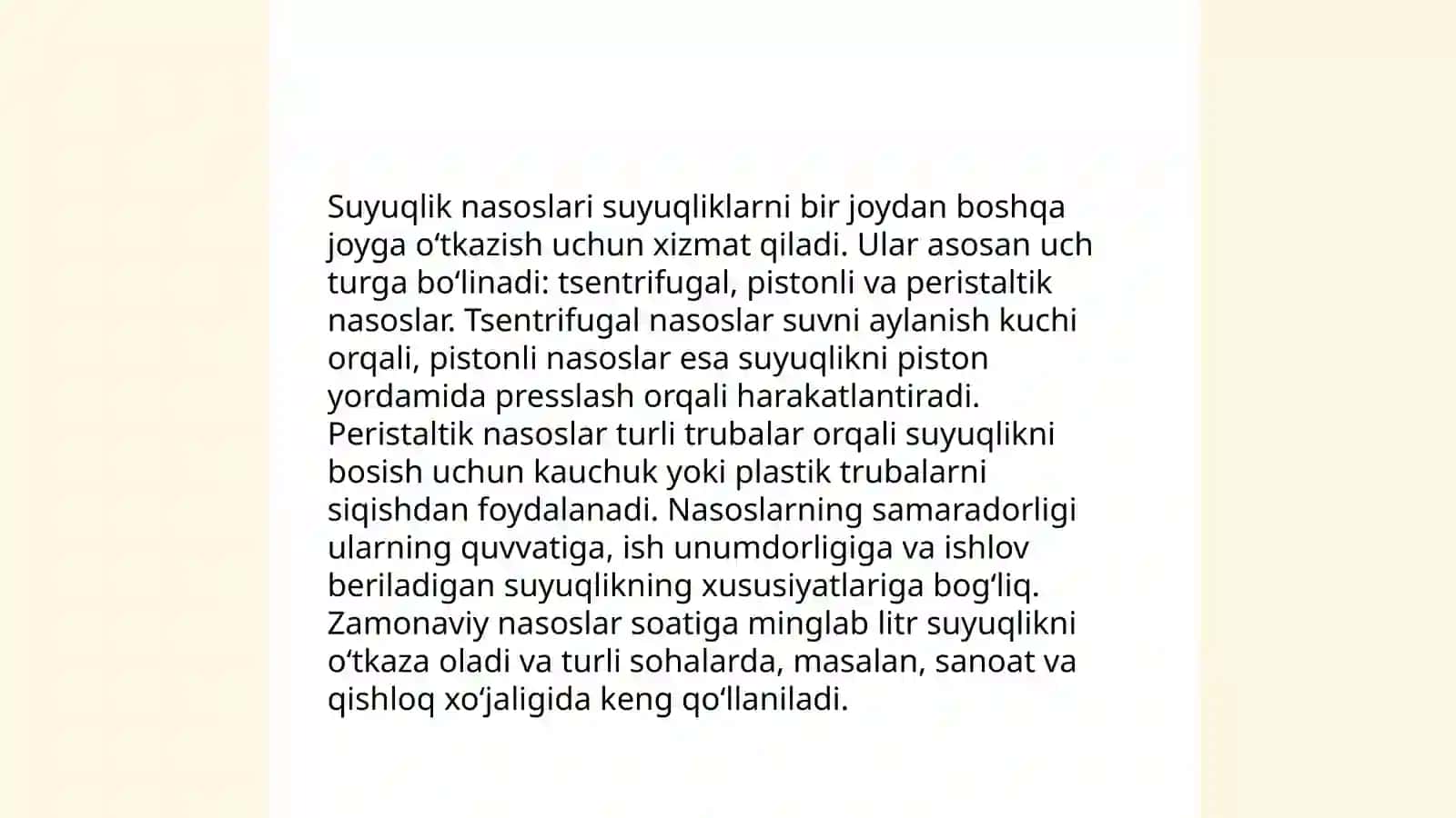 Suyuqlik nasoslari 3