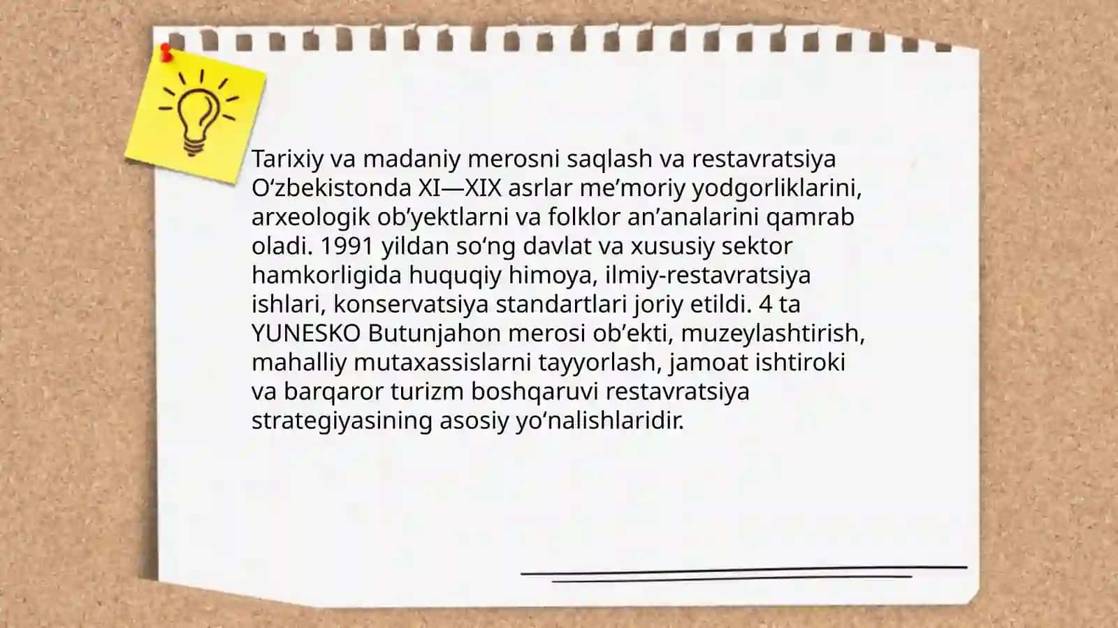 Tarixiy va madaniy merosni saqlash va restavratsiya 3