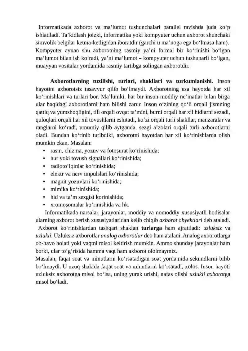 1-amaliy mashg‘ulot. Axborotlarni kodlash. Sanoq sistemalarida amallar bajarish. 3