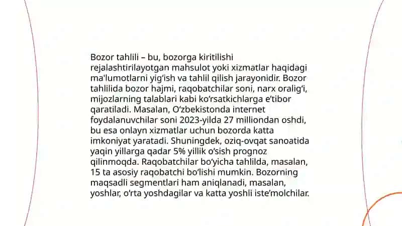 Korxona biznes rejasi 3