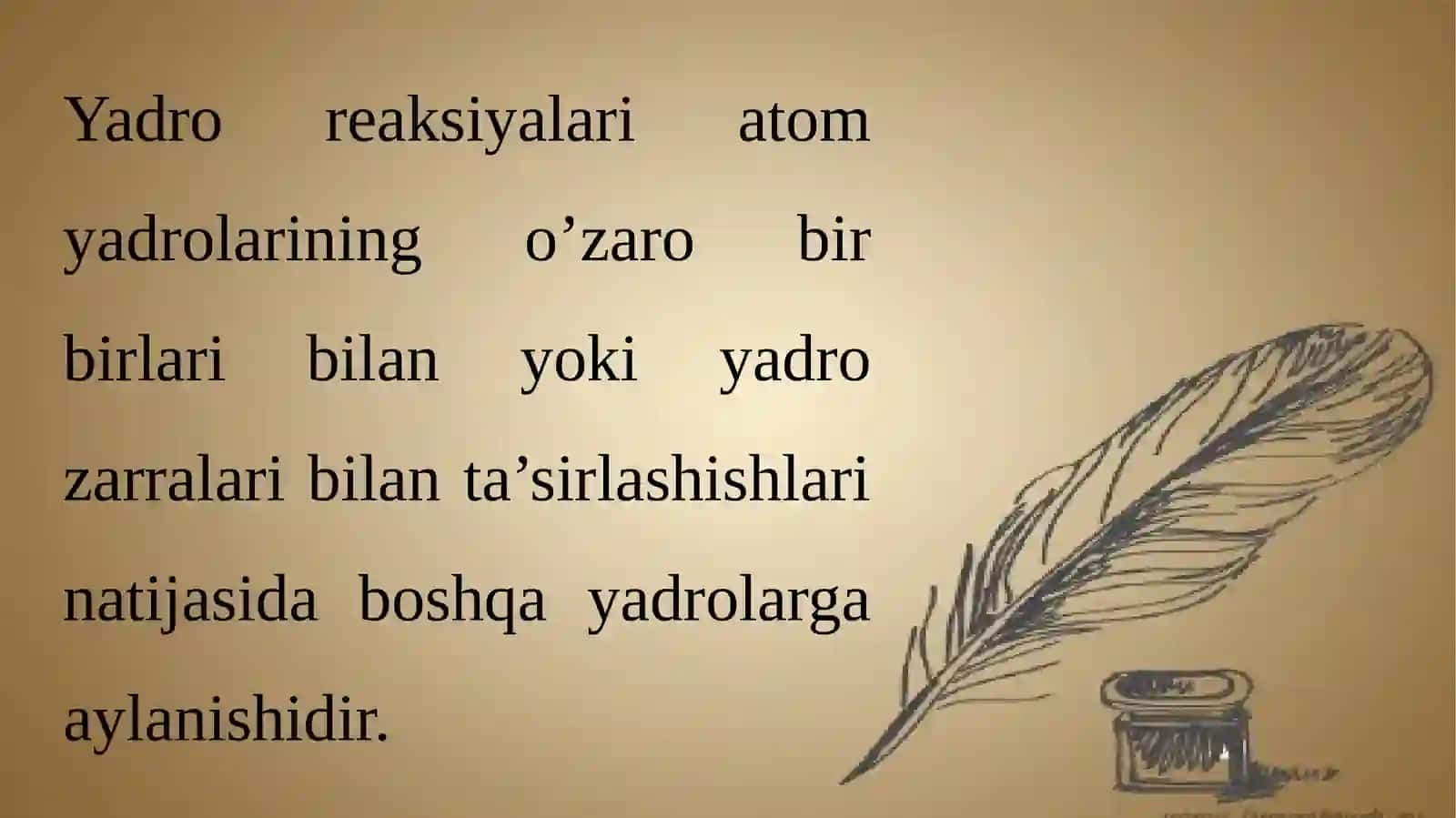 Yadro reaksiyalari. Siljish qoidasi 3