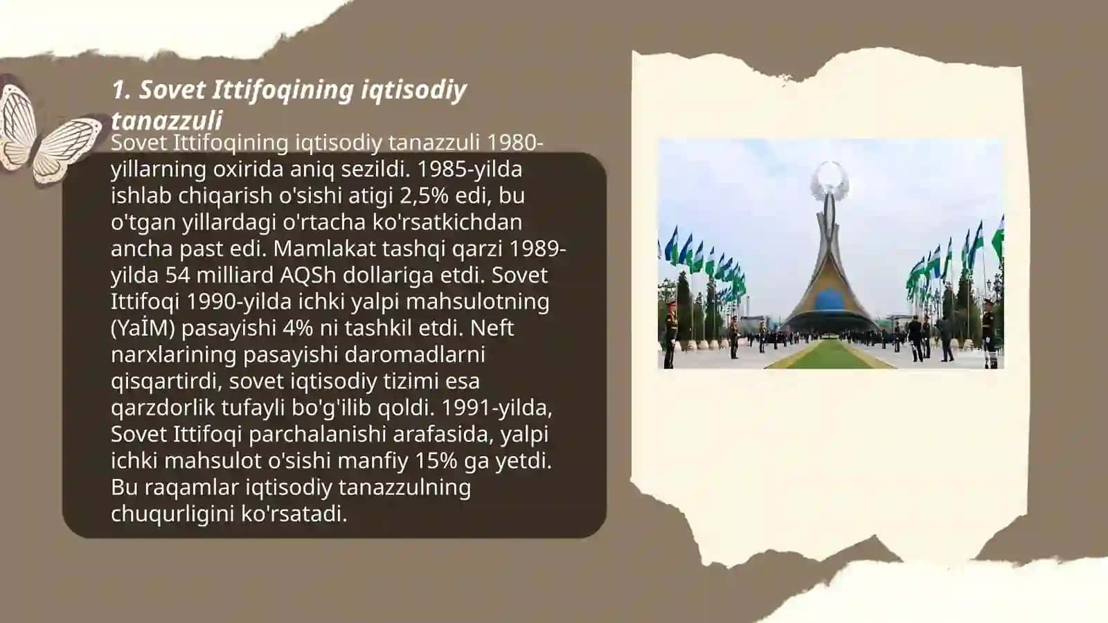 Mustaqilikka erishish arafasida O'zbekistondagi ijtimoiy-siyosiy jarayonlar 3