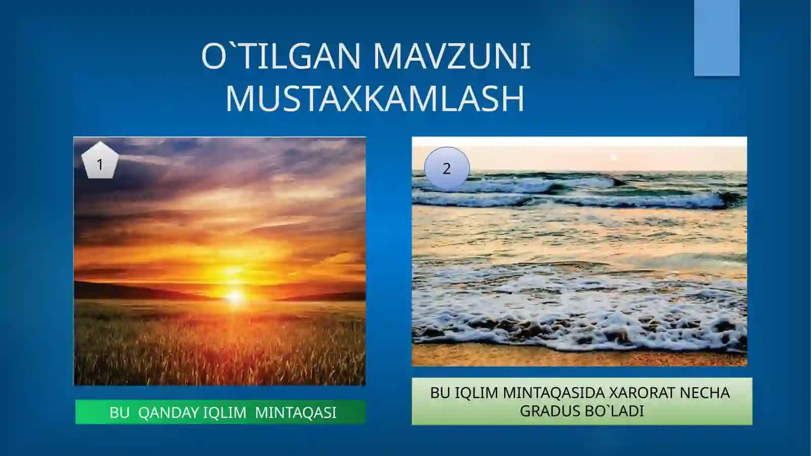 6-sinf Tabiiy fan Ekosistemadagi o'zaro munosabatlar bir soatlik ochiq dars ishlanma 3