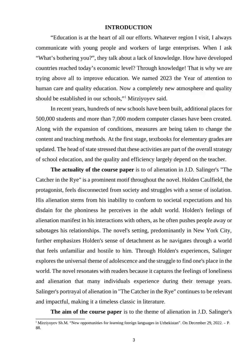 The Catcher in the Rye Study Guide 3