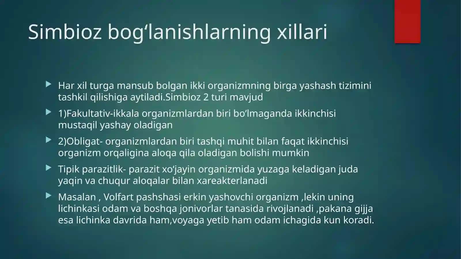 parazitologiya asoslari va ularning kelib chiqishi 3